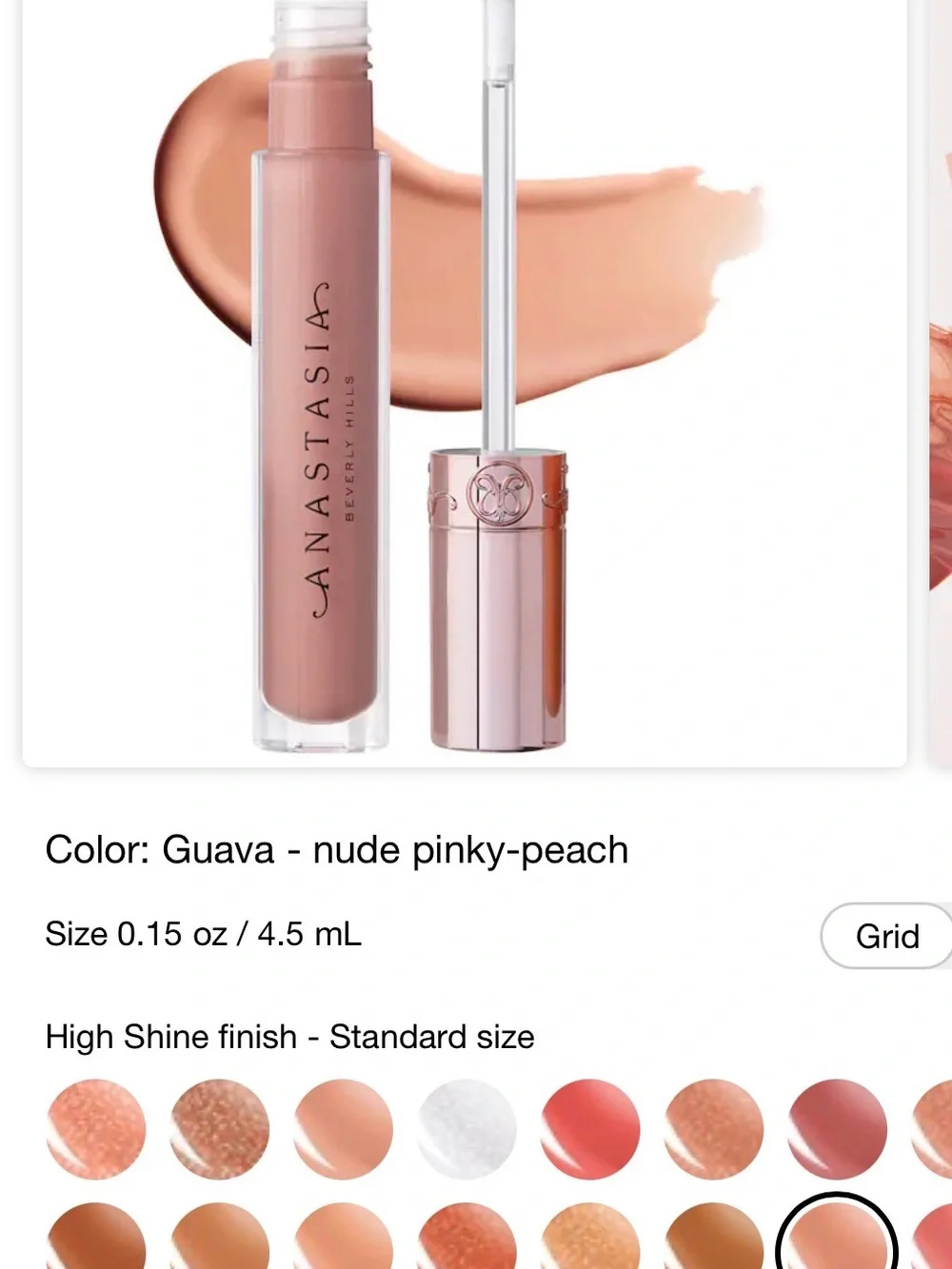 Anastasia Beverly Hills Liquid lipgloss -Guava